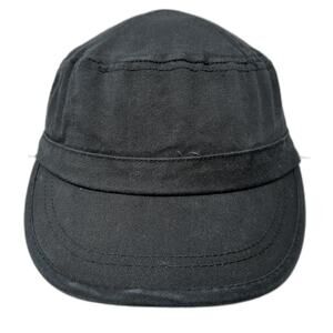 Absolut Strapback Cadet Army Cap Black One Size Embroidered Alternative